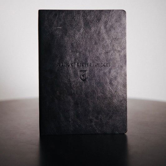 Leather Journal in Black